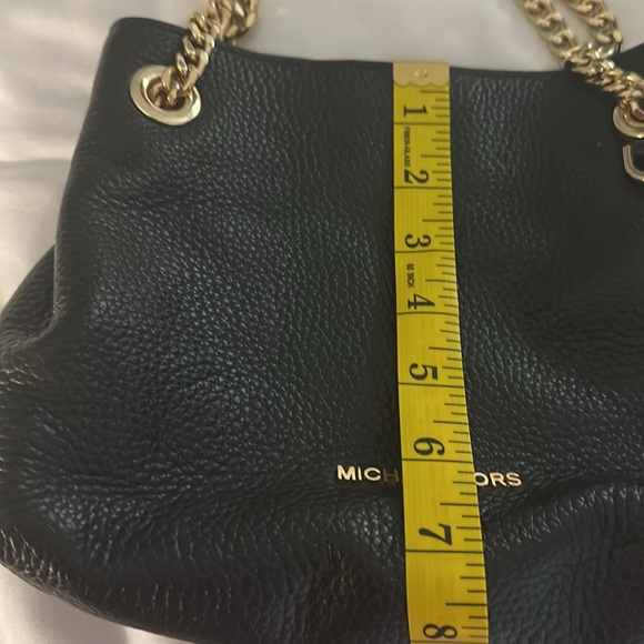 Michael Kors Black mini Shoulder Bag with Gold Accents - Picture 5 of 11